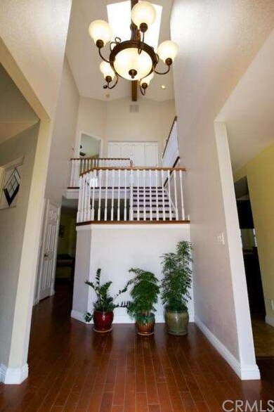 Expansive entry with soaring ceilings and ample na