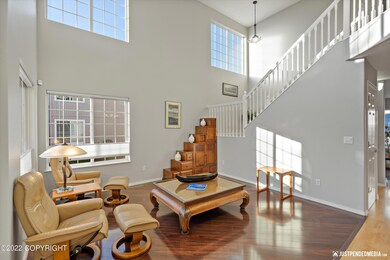 Two Story Living Room