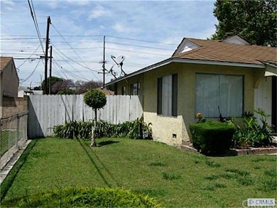Left side of front