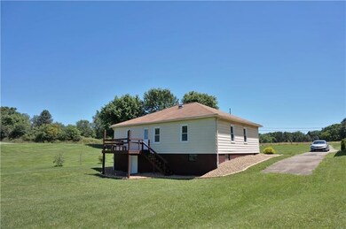 Rear deck with great views!