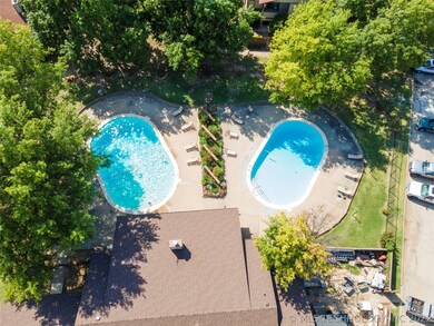 Two in-ground pools are included in the amenities