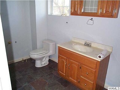 full bath/ tile shower/tile floor