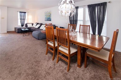 Dining area.  Light fixture stays!