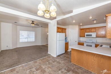 Kitchen and Living Room