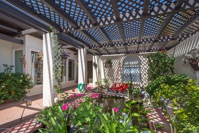 front courtyard