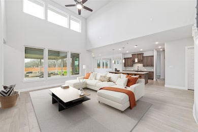 Virtual stage living room.