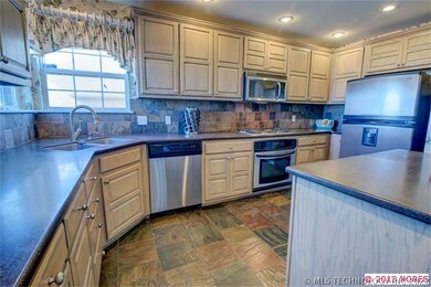 Open Kitchen with Cabinet Space and Counter Space