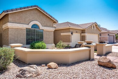 Large front courtyard