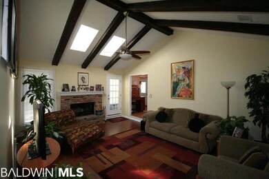 Fireplace in family room
