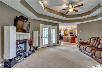 Living Room Open to Kitchen