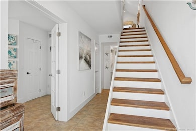 This 2 story townhome/condo has 2 bedrooms on the