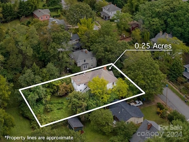 Large infill lot inside the city limits of Asheville