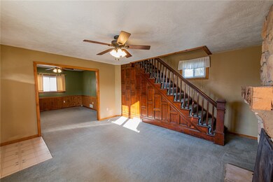 Large windows allow ample natural light into the l