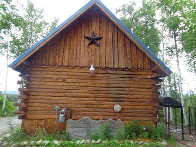 back of cabin