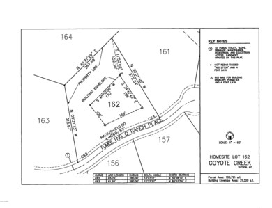 bldg pad for Coyote Creek