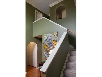 Entry/Foyer. Grand entry with soaring ceilings...
