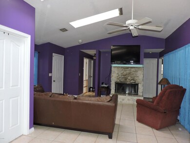 Wood buring fireplace