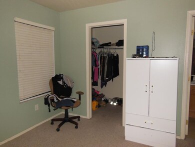 Master walk-in closet