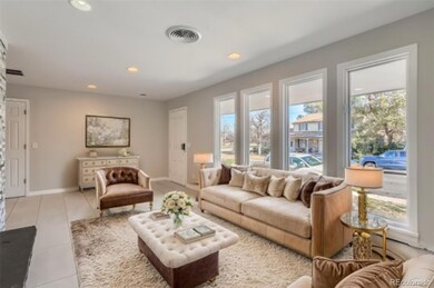 Virtually Staged Living room view