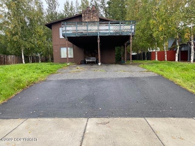 Front exterior carport