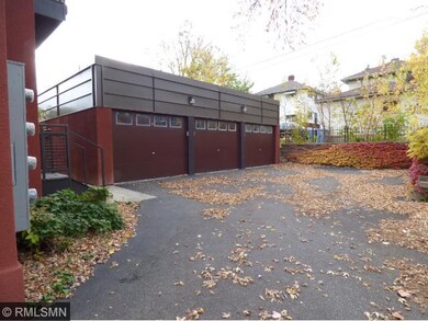 On stall garage for each condo, plenty of on stree