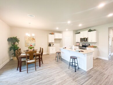 open dining area