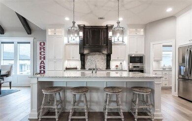 Kitchen Features Hardwood Floors, Enameled Custom 