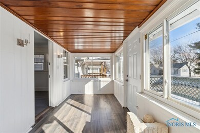 Enclosed front porch