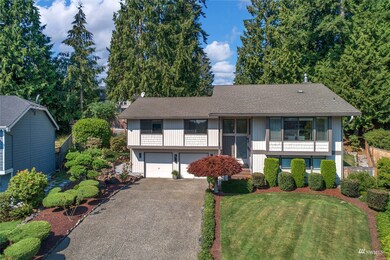 Nestled on a quiet cul-de-sac in a beautiful neighborhood. 