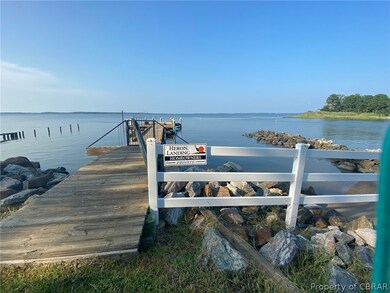 Heron Landing Dock on Rappahannock River for home