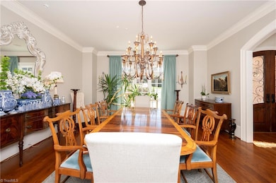 Elegant formal dining room