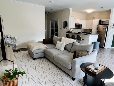Comfortably furnished living room