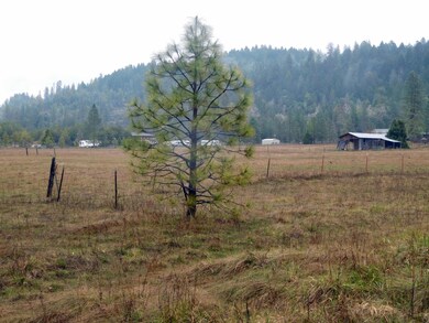 Distant view of barn