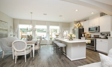 This is a full view from the living area.  Open Ki