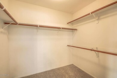 Large and roomy master closet