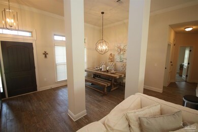 look front door.