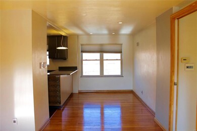 Dining Room with bathroom entry to the right