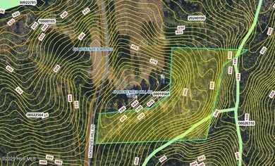 GIS Map Contour Wetlands