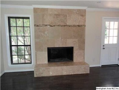 Beautiful fireplace