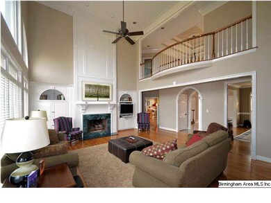 Tons of built ins and warm great room for family a