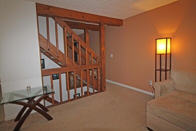 Open staircase