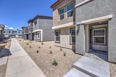 View of side of property with stucco siding and a