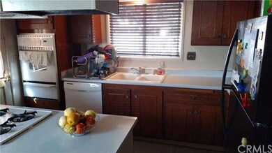 View of kitchen looking in from dining room