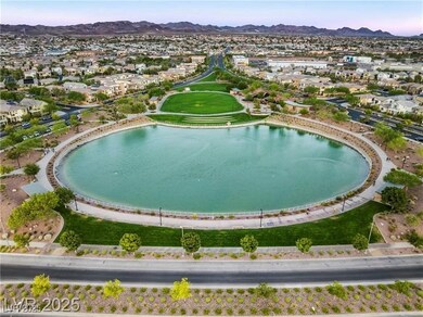 Aerial perspective of suburban area featuring a water and mountain view
