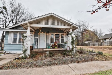View of front of home with a porch
