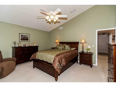 Master Bedroom. vaulted ceiling