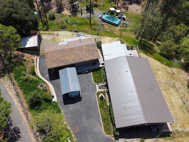 Detached Garage, Carport and Home