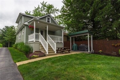 Back view of home.