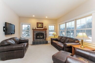 Family Room With Fireplace