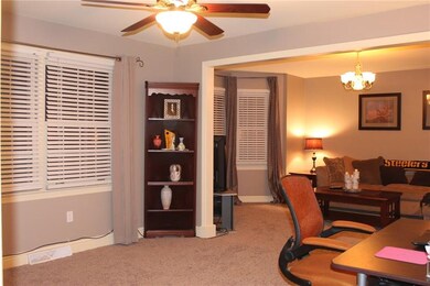 View from Office (current use) or Living Room area